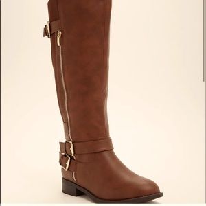 Torrid knee-high brown boots